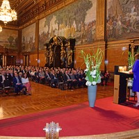 Senatsempfang im Hamburger Rathaus