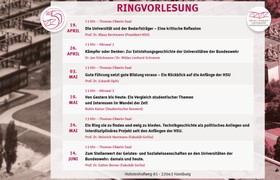 Ringvorlesung „50 Jahre HSU“ online verfügbar